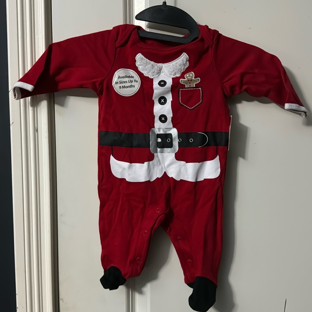 Holiday Time Santa Onesie